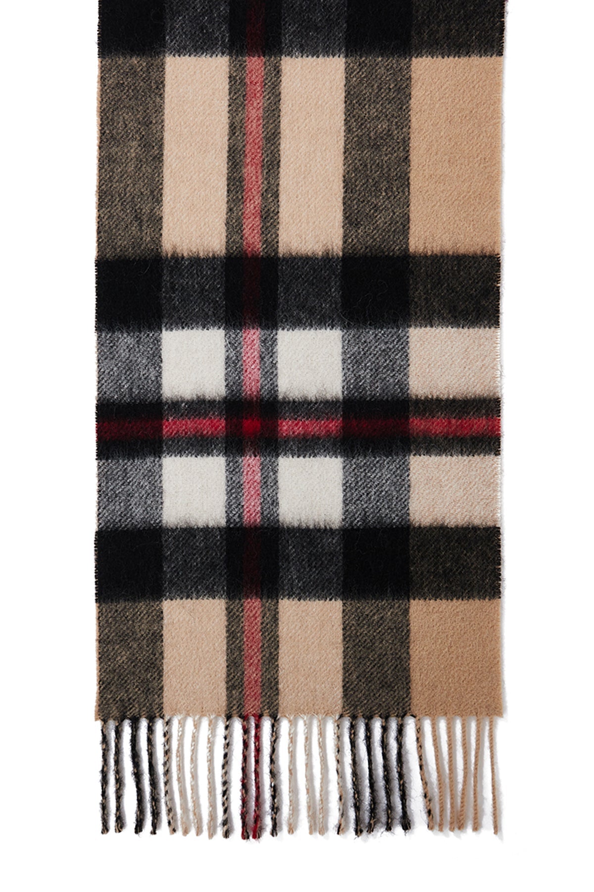 Lucchi Italy Reversible Scarf DC Design Camel 100% Pure Lambswool