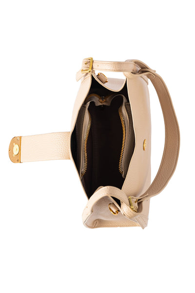 Lucchi Italy Women's Handbag Design - Beige Style 5