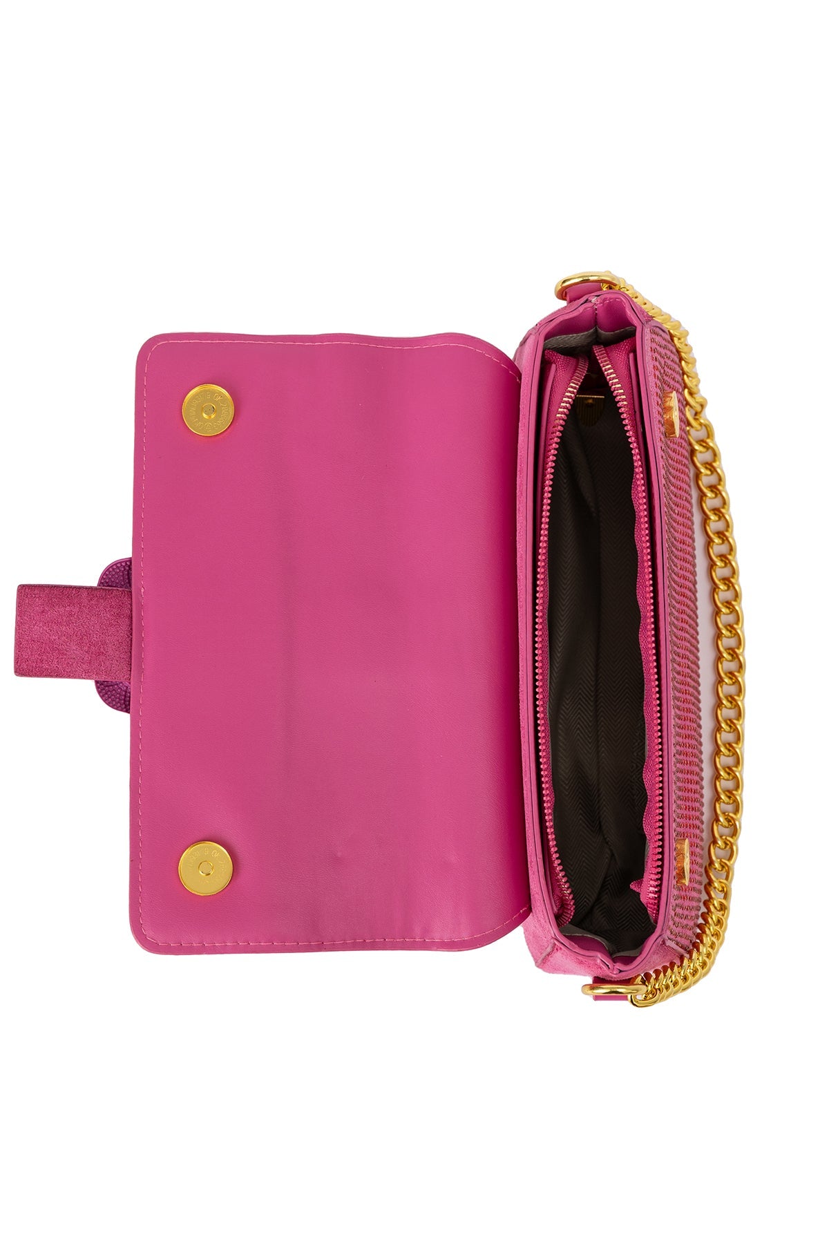 Lucchi Italy Women's Handbag Design - Crystal Hot Pink