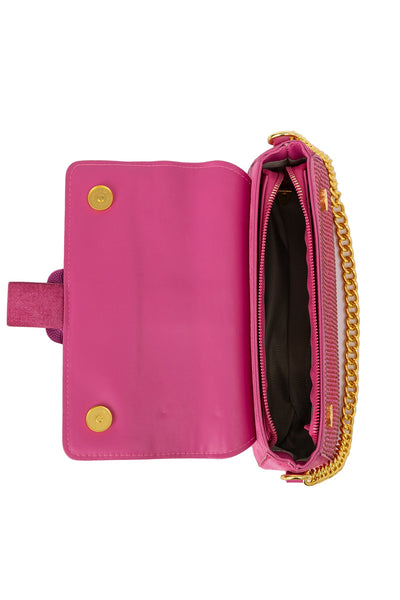 Lucchi Italy Women's Handbag Design - Crystal Hot Pink
