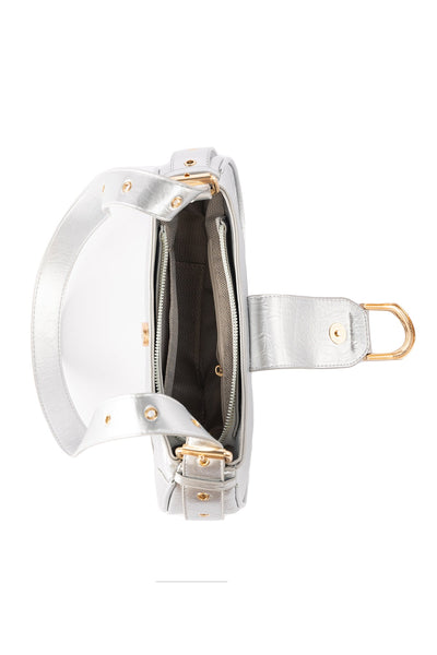 Lucchi Italy Women's Handbag Design - Silver Style 1