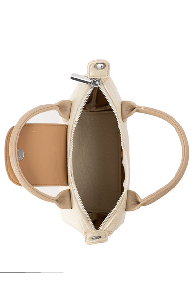 Lucchi Italy Women's Handbag Design - Off White Style 2