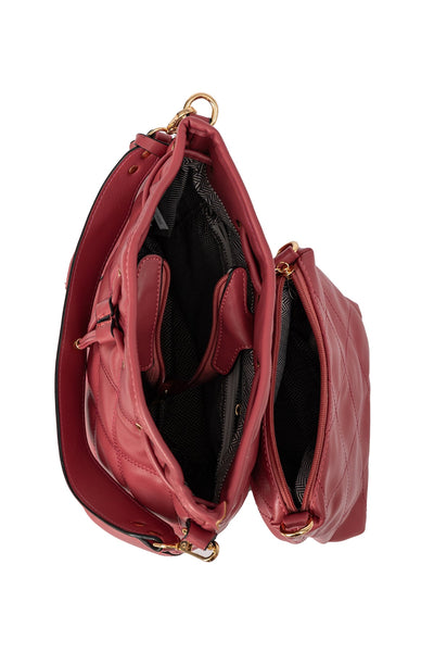 Lucchi Italy Women's Handbag Design - Hot Pink