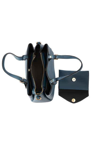 Lucchi Italy Women's Handbag Design - Blue Style 1