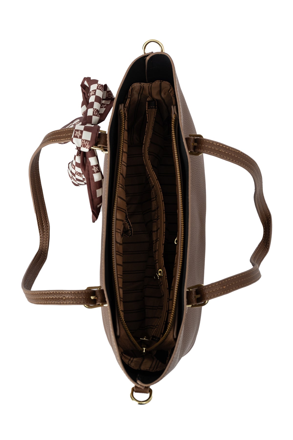 Lucchi Italy Women's Handbag Design - Chocolate Style 2