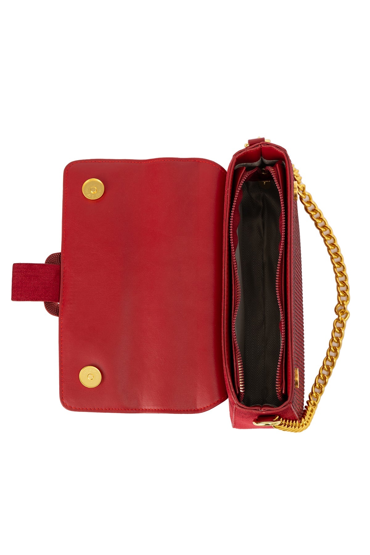 Lucchi Italy Women's Handbag Design - Crystal Red