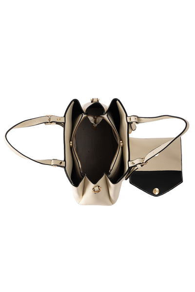 Lucchi Italy Women's Handbag Design - Off White Style 3