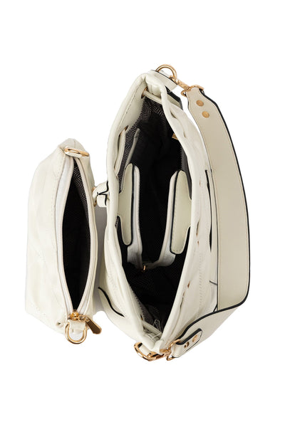 Lucchi Italy Women's Handbag Design - Off White Style 5