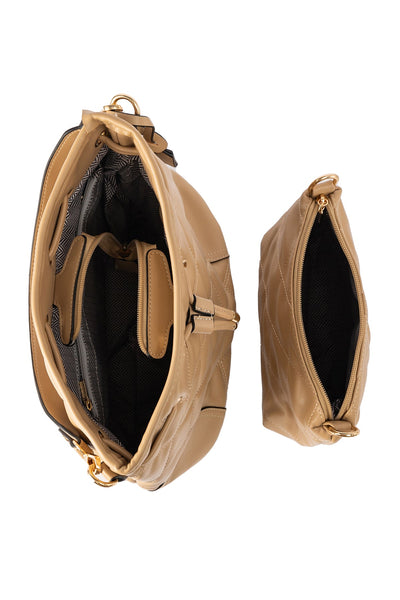 Lucchi Italy Women's Handbag Design - Beige Style 9