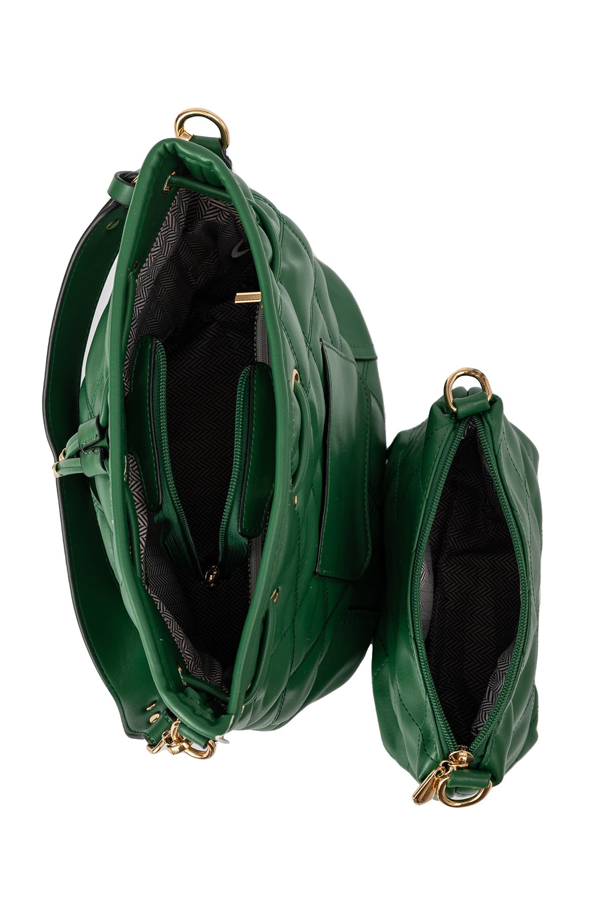 Lucchi Italy Women's Handbag Design - Green Style 4