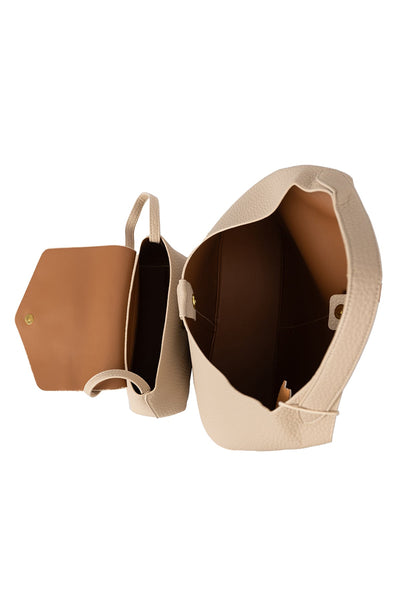Lucchi Italy Women's Handbag Design - Beige Style 8