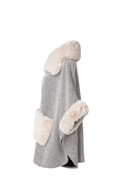 Lucchi Italy Women's Cape - Grey