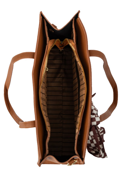 Lucchi Italy Women's Handbag Design - Camel Style 3
