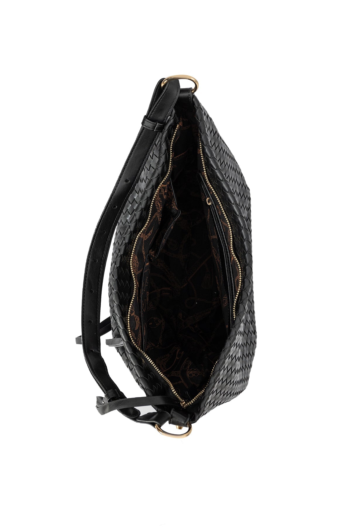 Lucchi Italy Women's Handbag Design - Black Style 19