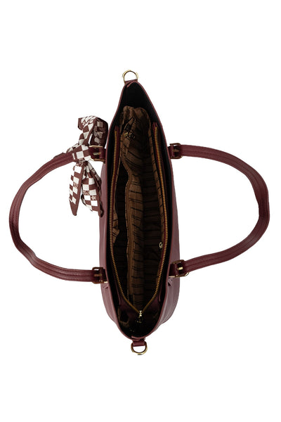 Lucchi Italy Women's Handbag Design - Purple Style 2