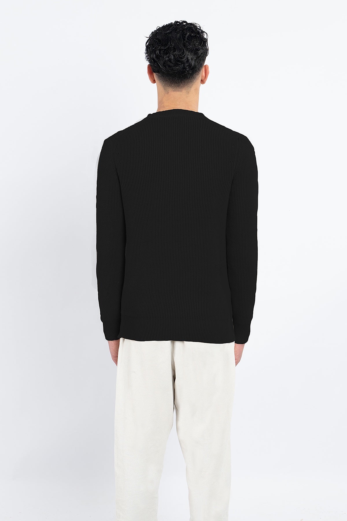 Lucchi Italy Men's Jumper - Black