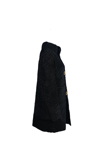 Lucchi Italy Women's Fur Coat - Black