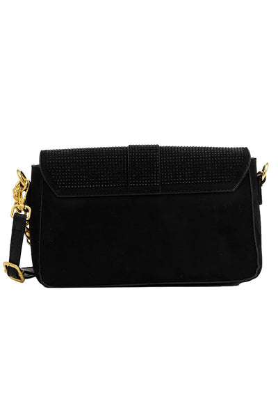 Lucchi Italy Women's Handbag Design - Crystal Black