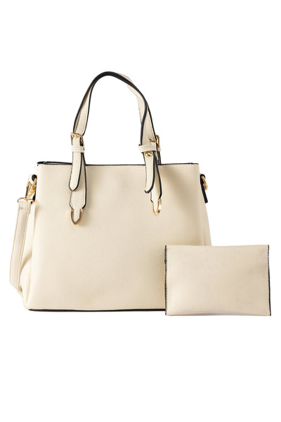 Lucchi Italy Women's Handbag Design - Off White Style 3