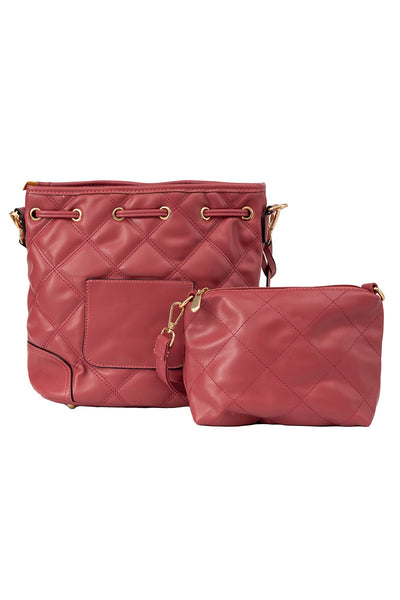 Lucchi Italy Women's Handbag Design - Hot Pink