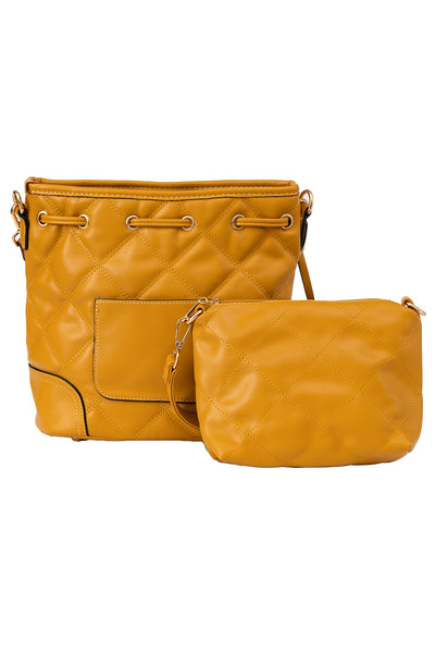 Lucchi Italy Women's Handbag Design - Mustard Style 2