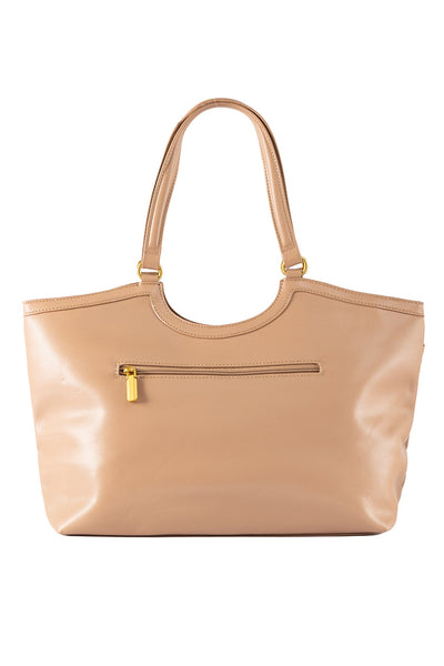 Lucchi Italy Women's Handbag Design - Beige Style 1