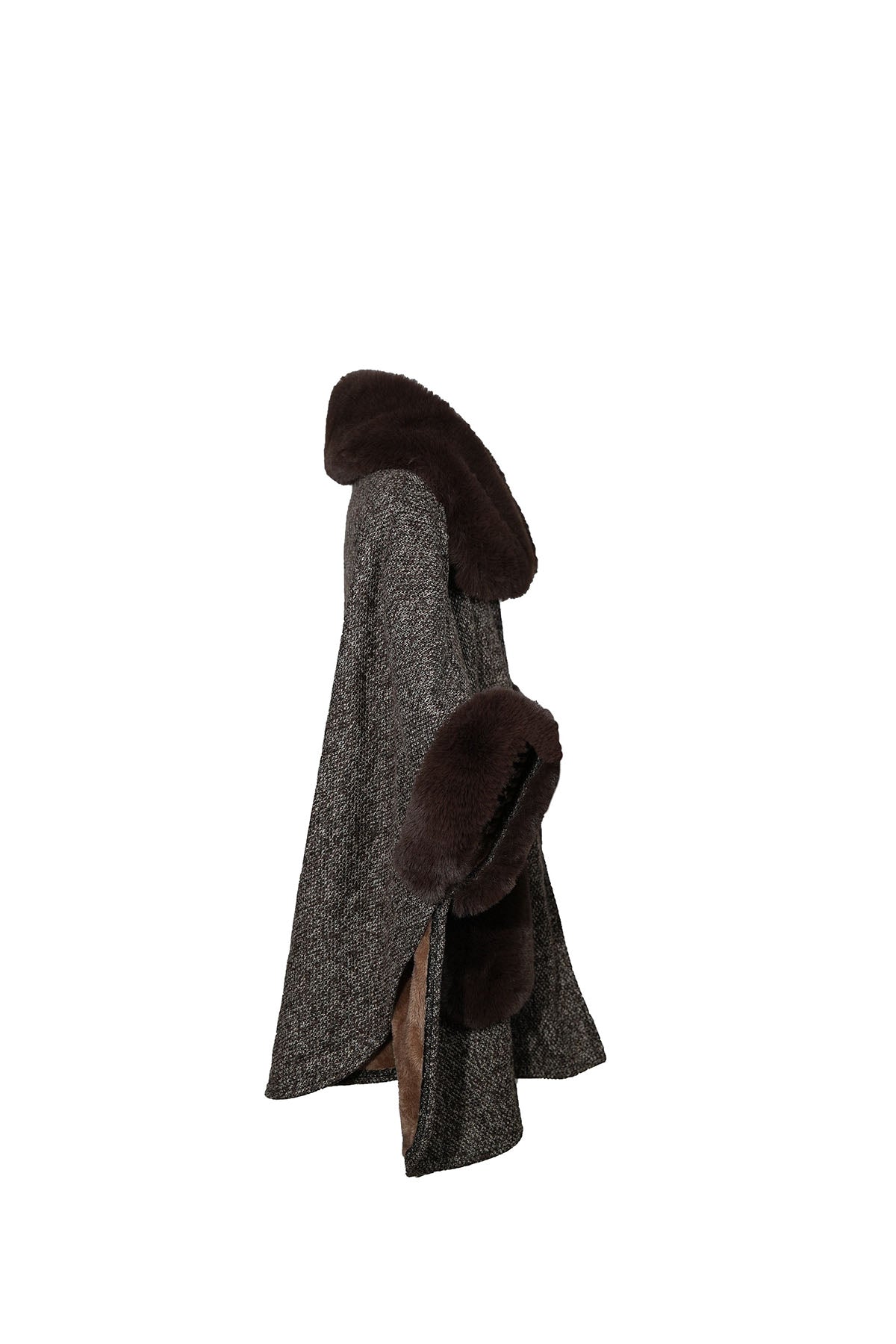 Lucchi Italy Women's Cape - Brown