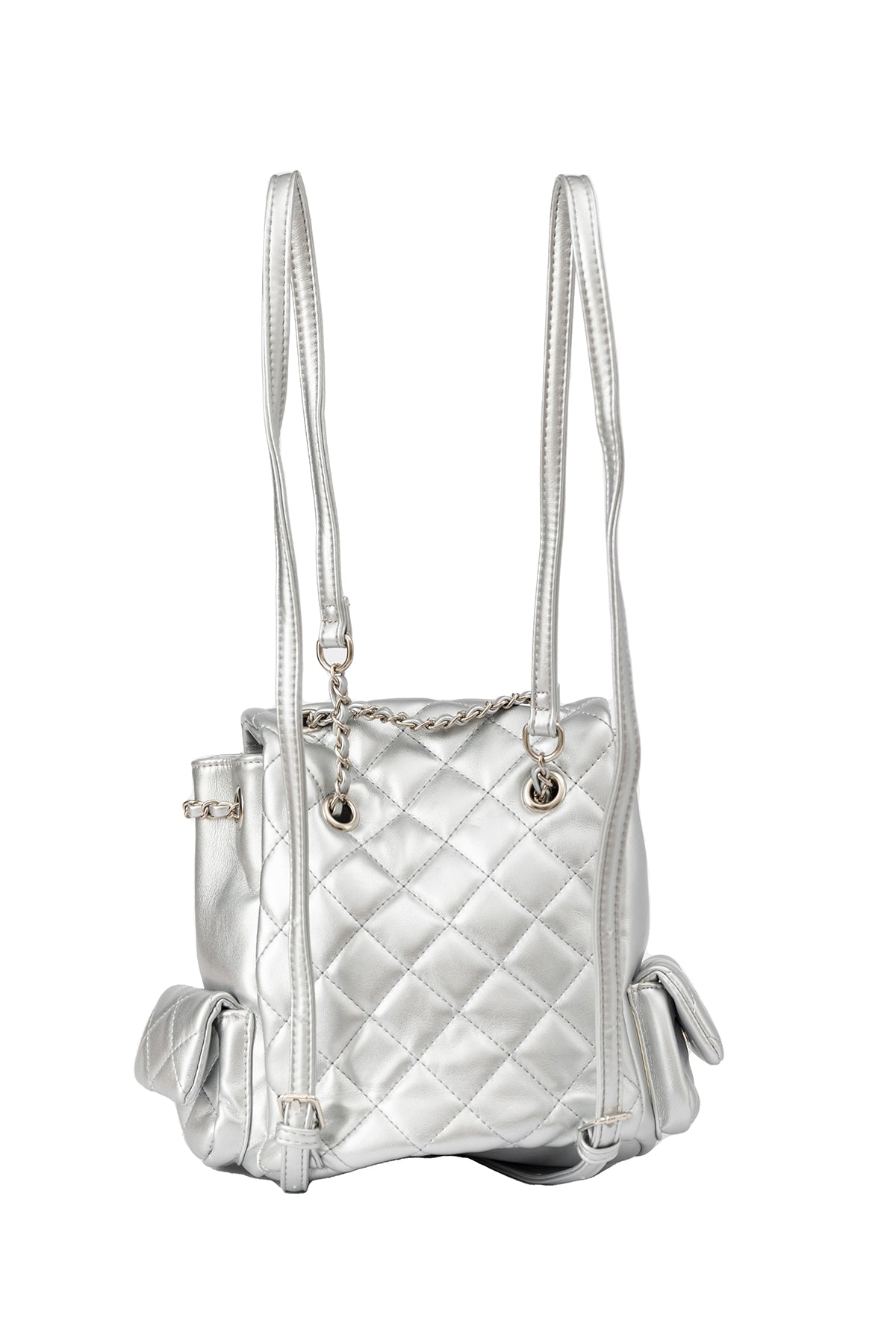 Lucchi Italy Women's Handbag Design - Silver Style 2