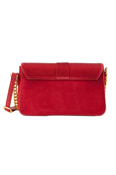Lucchi Italy Women's Handbag Design - Crystal Red