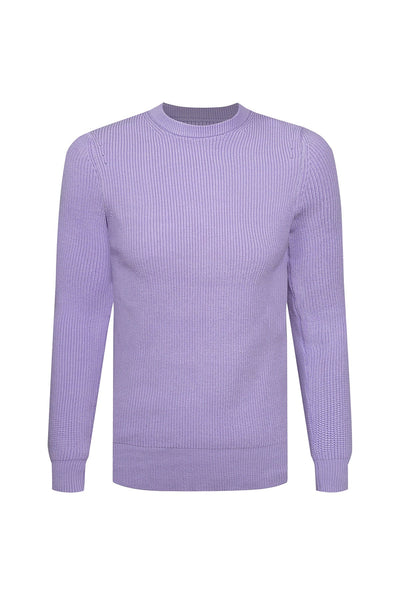 Lucchi Italy Men's Jumper - Lilac