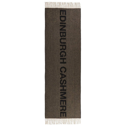Lucchi Italy Edinburgh Charcoal Stole 100% Pure Lambswool