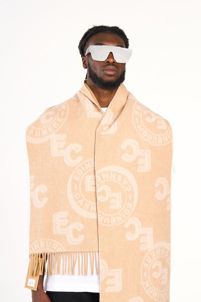 Lucchi Italy designer Scarf Camel
