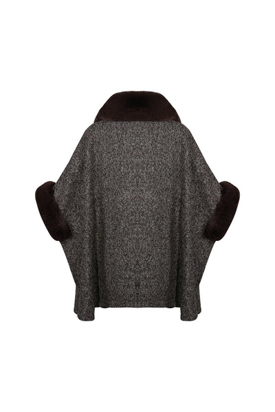 Lucchi Italy Women's Cape - Brown