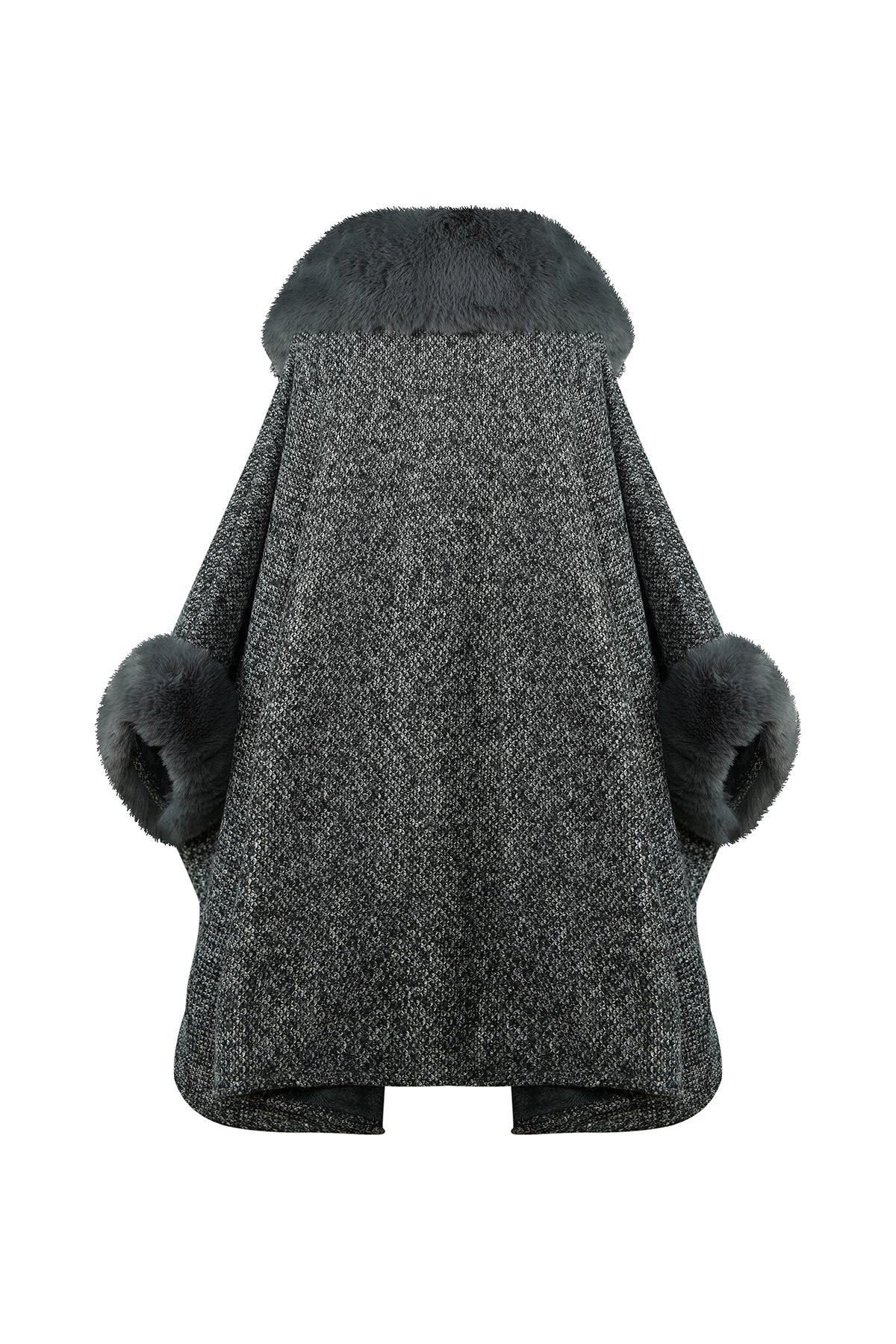 Lucchi Italy Women's Cape - Dark Grey