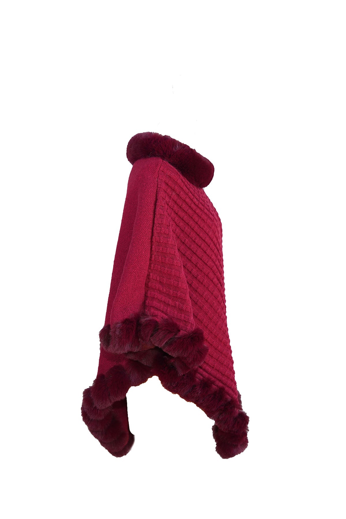 Lucchi Italy Women's Poncho - Pink