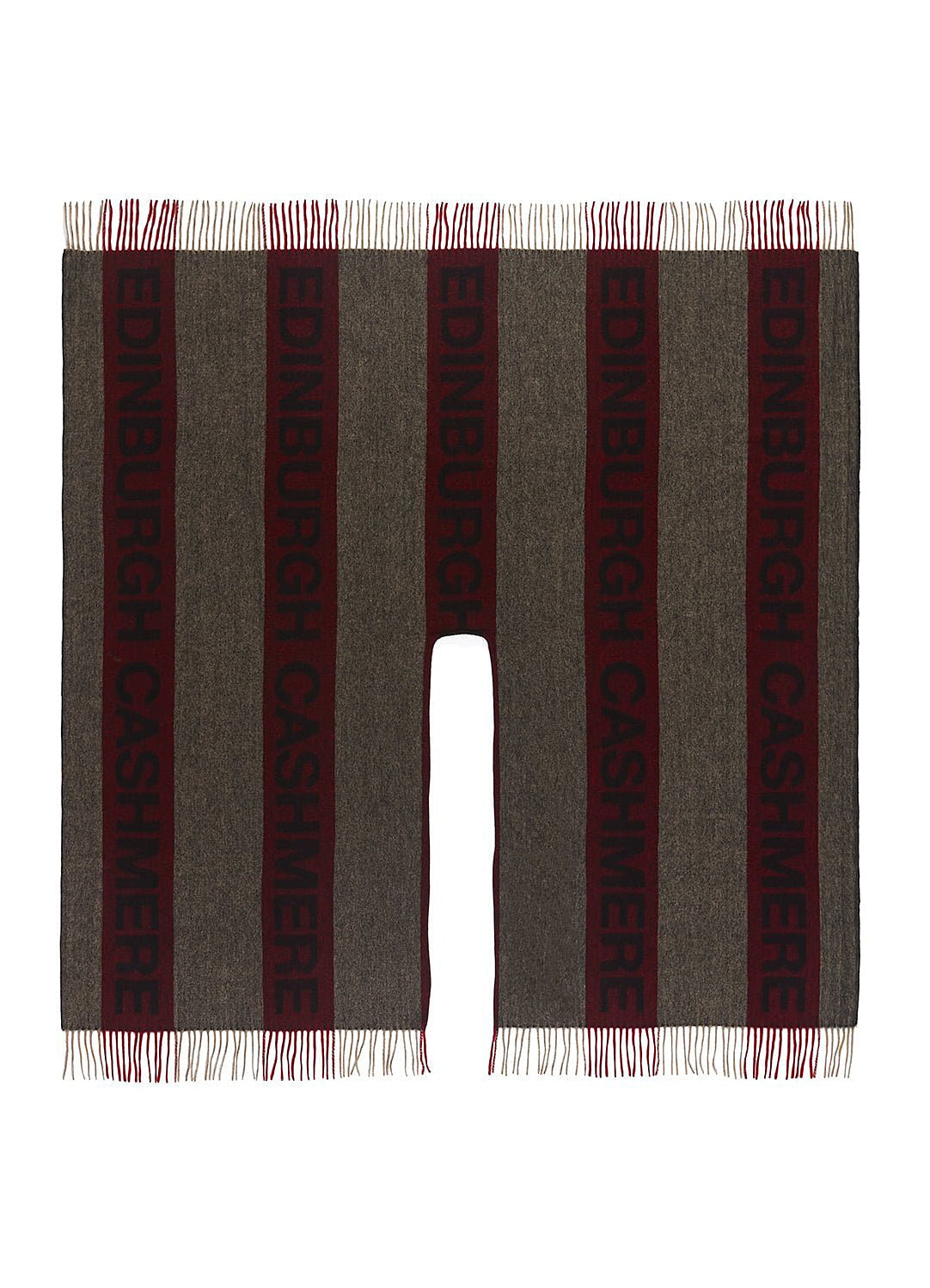 Lucchi Italy Edinburgh Red Cape 100% Pure Lambswool