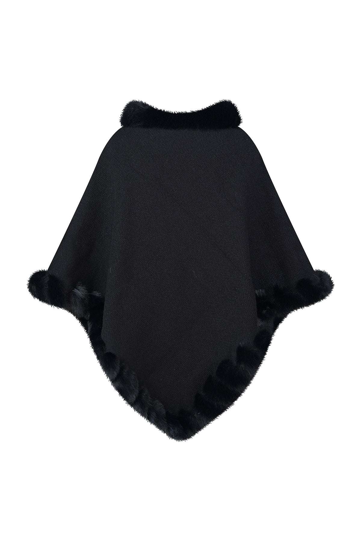 Lucchi Italy Women's Poncho - Black