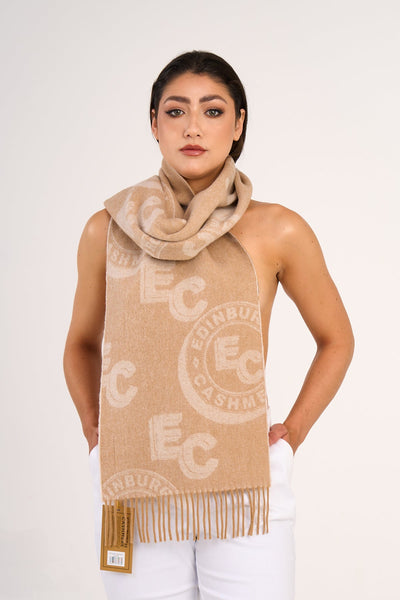 Lucchi Italy designer Scarf Camel