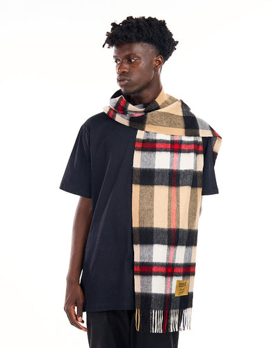 100% Pure Lambswool Scarf DC Scott Camel