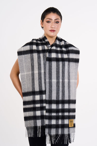 Lucchi Italy Scarf DC Check Gary Luxury