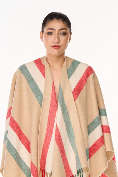 Lucchi Italy Cape Exclusive Luxury Iconic Design poncho Milano