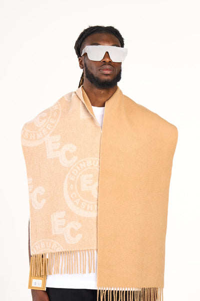 Lucchi Italy designer Scarf Camel
