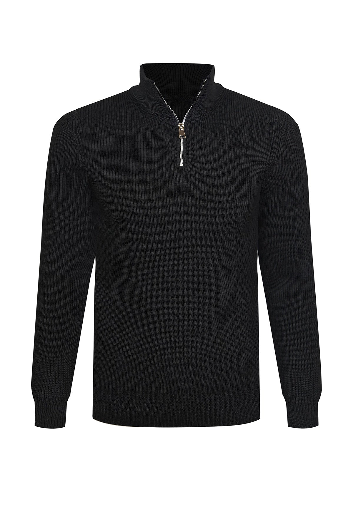Lucchi Italy Men's Cardigan - Black