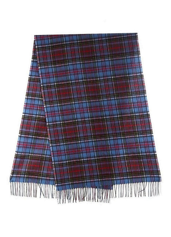 Lucchi Italy Blanket Scottish Anderson TartanThrow 100% Pure wool