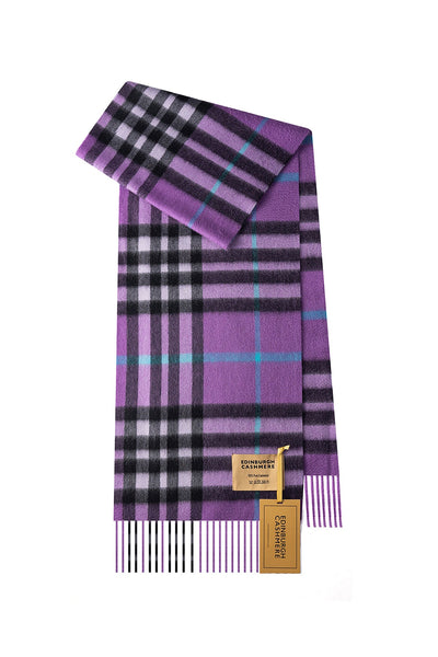 Cashmere Designer Scarf Iconic DC Classic