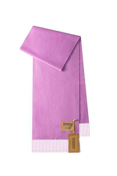 100% Pure Cashmere Scarf Dark Pink