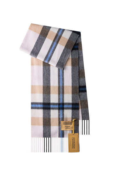 DC Scott Cashmere Scarf Camel and Cream