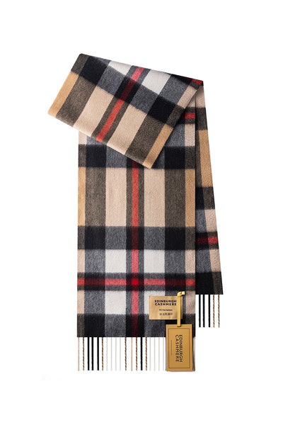 DC Scott Cashmere Scarf Camel