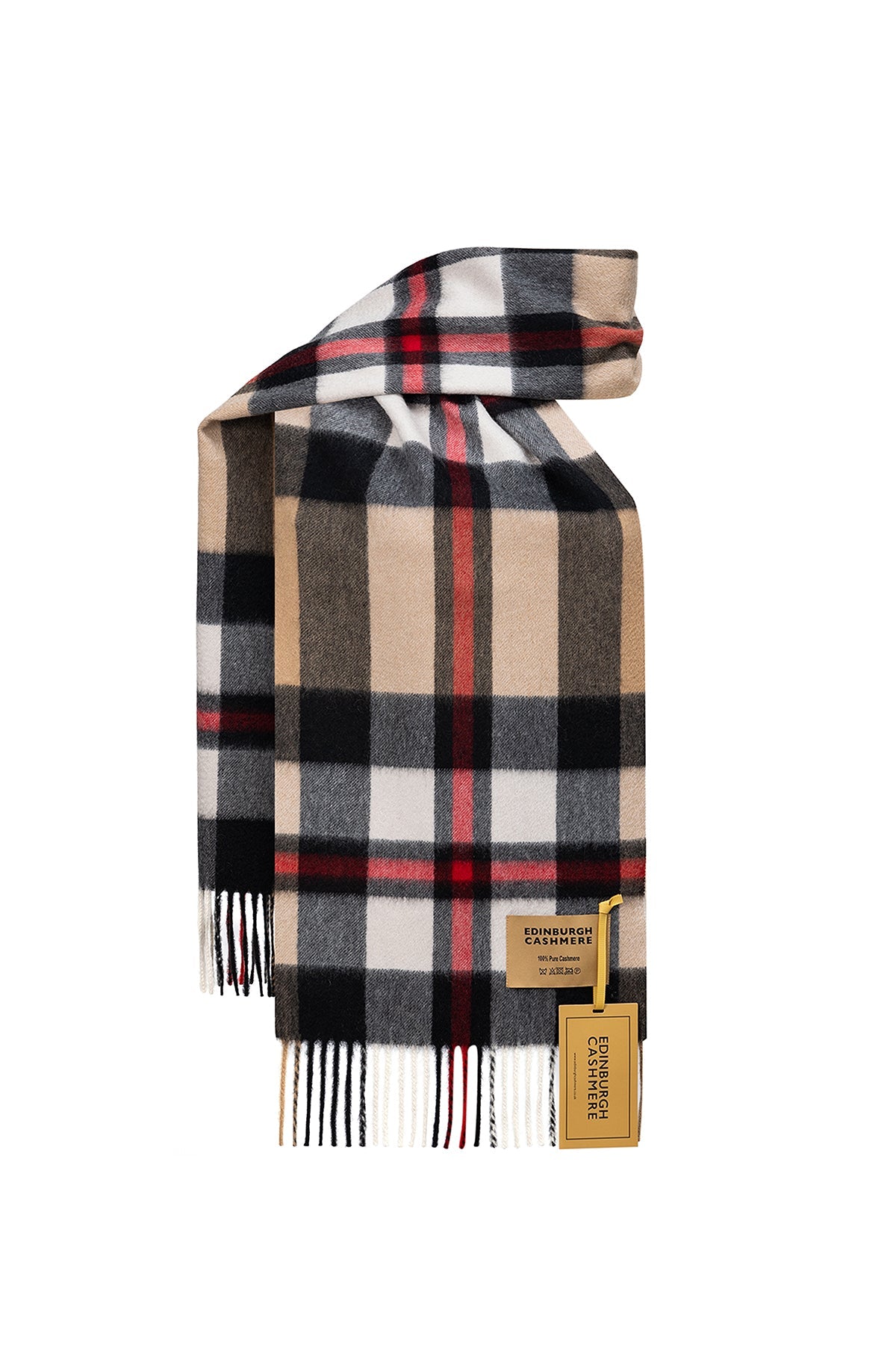 DC Scott Cashmere Scarf Camel