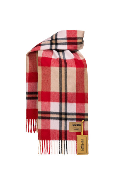 DC Scott Cashmere Scarf Red